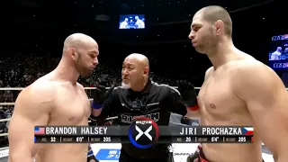 Brandon Halsey (USA) vs Jiri Prochazka (Czech) | KNOCKOUT, MMA fight HD, 60 fps