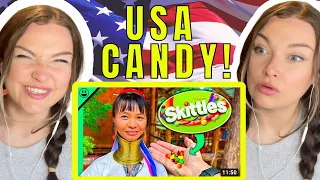 New Zealand Reacts to Asian Tribes Try SOUR American Candy!! Which One Did They Hate?!