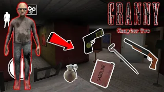 Grandpa vs all Weapons // Granny ( chapter 2 ) Gameplay