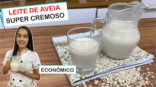 COMO FAZER LEITE DE AVEIA - Não compre, faça você mesmo!