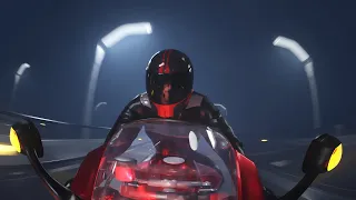 3D Suzuki Motorcycle Cinematic | Blender Animation | 2024