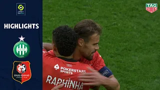 AS SAINT-ÉTIENNE - STADE RENNAIS FC (0 - 3) - Highlights - (ASSE - SRFC) / 2020-2021