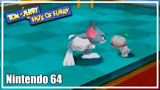 Tom and Jerry in Fists of Furry 100% Nintendo 64 Longplay Walkthrough (Easy Mode)