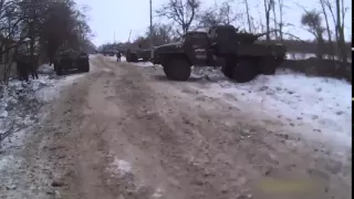 Бои под Дебальцево  Начало наступления  Ополченцы  Новороссия  Новости Украина АТО