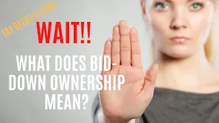 What is the Bid Down Ownership Bidding Process?