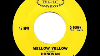 1966 HITS ARCHIVE: Mellow Yellow - Donovan (a #1 record--mono)