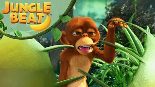 Busy Doing Nothing | Jungle Beat | Cartoons for Kids | WildBrain Bananas