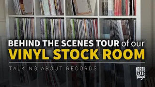 Behind the Scenes Tour of Our Vinyl Stock Room | Talking About Records