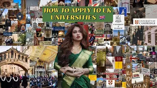 HOW to APPLY to STUDY in UK university 🇬🇧|UCAS| INTERNATIONAL STUDENT GUIDE TO UK UNIVERSITIES