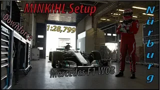 GT Sport [VR] | MINKIHL Setup | Mercedes F1 W08 I Downforce Setup - made on Nürburg GP - 1:28,799