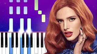 Bella Thorne - Walk With Me (Piano Tutorial)