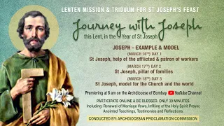 Journey with Joseph - Lenten Mission & Triduum for St Joseph’s Feast | Day 3