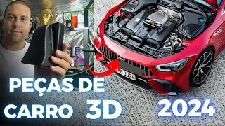 IMPRESSÃO 3D de peças funcionais AUTOMOTIVAS com SCANNER PELO CELULAR (Reação do processo)