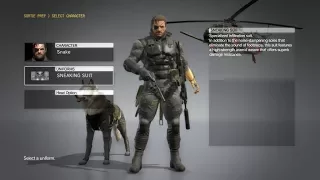 Unlocking Sneaking Suit - Metal Gear Solid V: The Phantom Pain