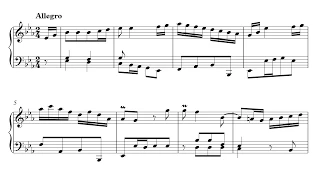 Bach: Solo per il Cembalo in E-flat Major, BWV Anh. 129 (Urtext Edition)