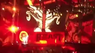 Brock Lesnar *LIVE* Entrance on Raw in Brooklyn, NY 3/28/16