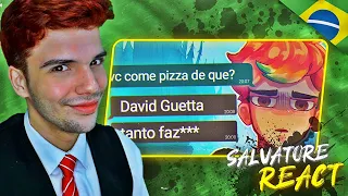 CONVERSAS EXTREMAMENTE ALEATÓRIAS (ft. Casca e Tiba) - Scottonauta (SALVATORE REACT)