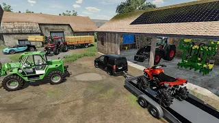 Recommencement d'une nouvelle vie | Le temps d'un départ ep8 | Farming Simulator 22 rp