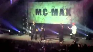 Mcs Frank Ticâo Max e Dido juntos no palco ao vivo video em HD