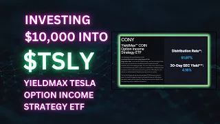 Investing $10,000 into TSLY with its INSANE DIVIDEND!