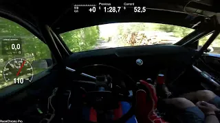 POV CAM - Testy przed Rajdem Podlaskim - Kacper Wróblewski / Jakub Wróbel - Skoda Fabia Rally2 EVO