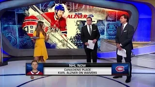 NHL Now:  Karl Alzner waived by the Canadiens  Nov 26,  2018