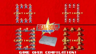 Game Over: Real Bout Fatal Fury (PlayStation) Compilation!