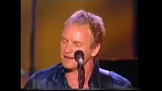 Sting - Set Them Free/Brand New Day/Desert Rose - Net Aid (October 9 1999)
