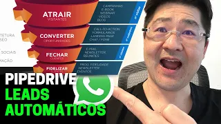 Pipedrive + Whatsapp Automatize o Processo de Coleta de Leads - Sem erros | Mauricio Aizawa