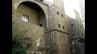 Muralla romana de Barcino Barcelona fotos antiguas y actuales con historia