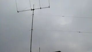 Delta Loop 4EL. 27MHz. Hand maid. (28MHz). Антенна четыри треугольника 10 метров. Grodno. Belarus.