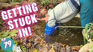 Ep79: This is NOT my favourite gardening job! Wildlife pond clean up