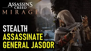 Assassinate General Jasoor | Find a Way into General's Room | Assassin's Creed Mirage (AC Mirage)