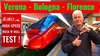 What did I think of .italo? Low speed and High speed trains Verona-Bologna-Florence.