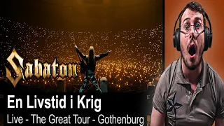 Italian Reacts To SABATON - En Livstid I Krig (Live - The Great Tour - Gothenburg)
