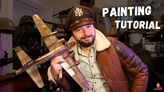 How to Paint the ICONIC B-17 "Flying Fortress" | Scale Modeling Tutorial