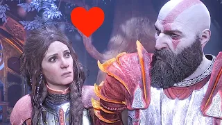 Kratos Reaction TO Freya's Compliment - GOD OF WAR RAGNAROK