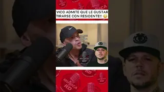 VICO C Invita a RESIDENTE CALLE 13 A una tiradera 😰😱😱😱#resiente #shorts #tiradera