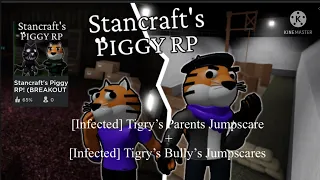 Piggy Stancraft’s Rp: [Infected] Tigry Parents Jumpscare + [Infected] Tigry’s Bully’s Jumpscares