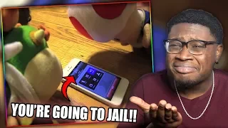 BOWSER JUNIOR PRANKS CALLS THE POLICE! | SML Movie: Bowser Junior's Cellphone Reaction!