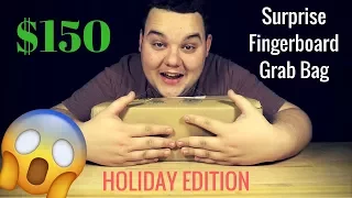 You wont believe what's inside.....($150 FLATFACE FINGERBOARDS SURPRISE GRAB BAG UNBOXING)