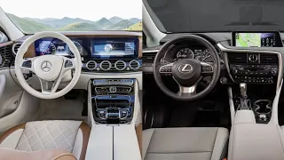 2019 Lexus ES VS Mercedes Benz E-Class - INTERIOR