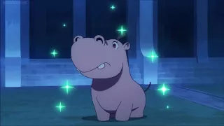 Little Witch Academia - Akko transforms into Hippo