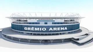 Nova arena do Grêmio de Porto Alegre - Brasil