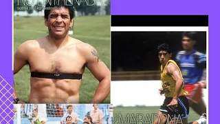 Inedito Maradona entrenamiento completo para el mundial de 1994/tributo⚽