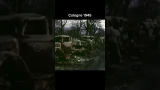 Cologne 1945 #ww2history #cologne1945 #oldfootage #timemashine #timecapsule