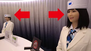 Staying at the World's First Robot-Staffed Hotel | Strange Hotel Asakusa Japan