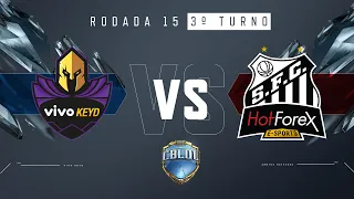 CBLoL 2020: 2ª Etapa - Fase de Pontos | Vivo Keyd x Santos HotForex (3º Turno)