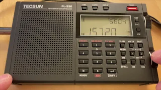 Nighttime Shortwave on the PL 330:  Radio New Zealand