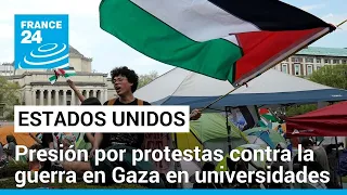 El alcance de las protestas contra la guerra en Gaza en las universidades de EE. UU.